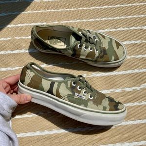 Camo Vans
